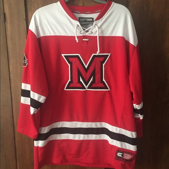 miami ohio hockey jersey